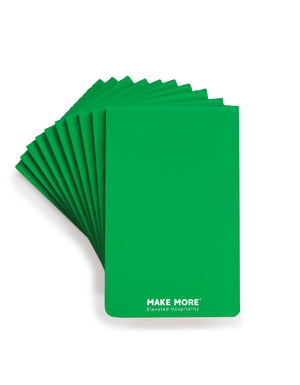 Green Revenue Booster Notepads   10 Pack